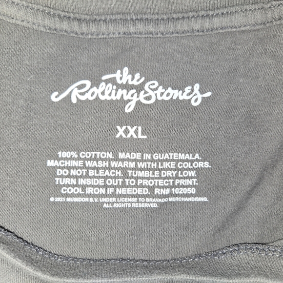 Rolling Stones Women's T-shirt Multi-colored Logos Size XXL - Picture 5 of 6